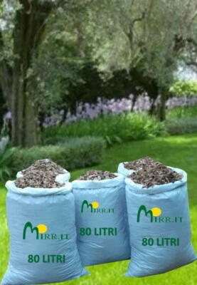 CIPPATO DI LEGNO VERGINE PER PACCIAMATURA STUFE CAMINO CORTECCIA CIPPATINO - Immagine 1 di 4