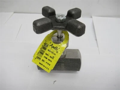 Apollo 60A-703-01 , 1/2" Stainless Steel Globe Valve - Image 1 of 3