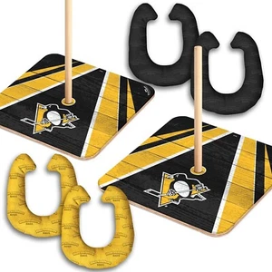 YouTheFan NHL Pittsburgh Penguins Horseshoe Bags Game! - Imagen 1 de 2