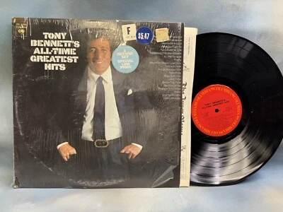 Tony Bennett All Time Greatest Hits 2 LP Record Vinyl Set Shrink Very Nice - Image 1 of 3