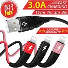 Heavy Duty USB Charging sync Cable For iPhone 14 13 12 11 XR X XS MAX 8 Charger