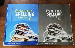 A Beka Vocabulary Spelling Poetry I Teacher Key CD Quiz Key - Foto 1 di 4