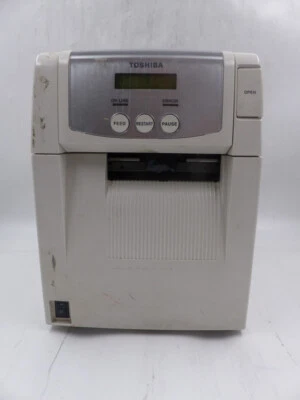 TOSHIBA B-SA4TP-GS12-QM-R THERMAL LABEL BARCODE PRINTER - Image 1 of 3