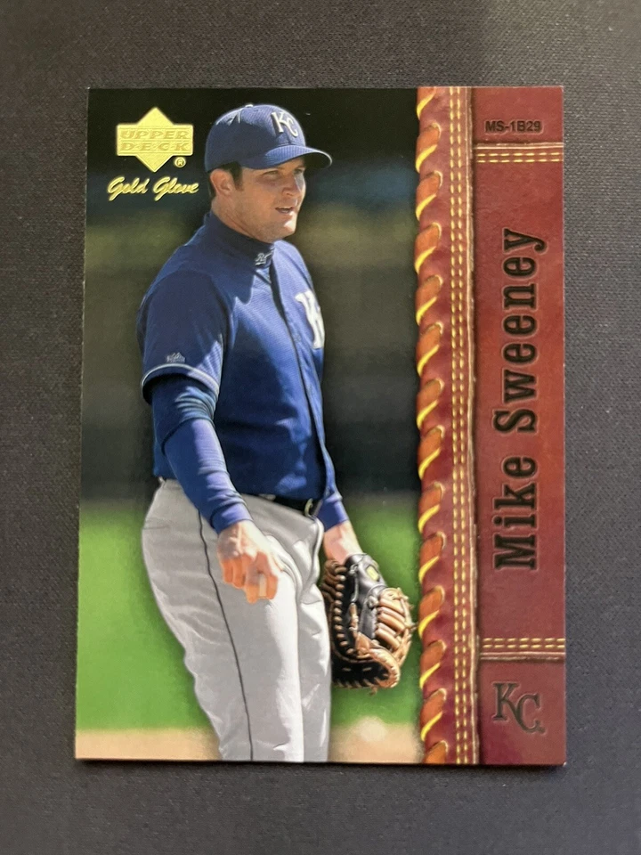 Mike Sweeney 2001 Upper Deck Gold Glove Kansas City Royals #28 Baseball - Image 1 of 2
