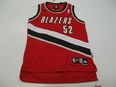 ADIDAS NBA Boy's Size M Athletic Cut BASKETBALL Mesh Red Sport Tank Top #TY3090 - Image 1 of 4