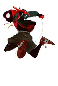 Pegatinas de calcomanía de vinilo de 2""- 6"" de Spider-Man Miles Morales - Imagen 1 de 1