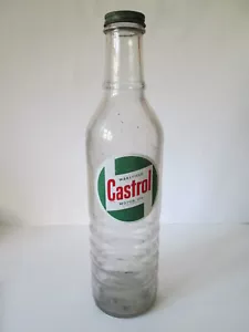 Castrol quart oil bottle.Shell.BP.Castrol motor oil bottle. - Picture 1 of 2