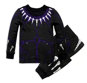 NEW  Disney Store Black Panther PJ Pal Costume Pajamas size 4 NWT - Picture 1 of 5