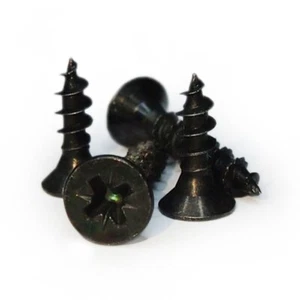 Spanplattenschrauben Holzschrauben Senkkopf Kreuzschlitz SCHWARZ VZ Ø 2,5 - 5 mm - Bild 1 von 5