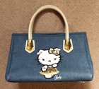 Hello kitty  × Rady collaboration 11”×7" sequin denim Tote Bag Sanrio official