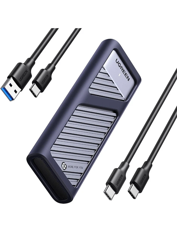 UGREEN CM559 M.2 SATA/NVMe Enclosure - USB3.2 Gen 2 - up to 10 Gbps