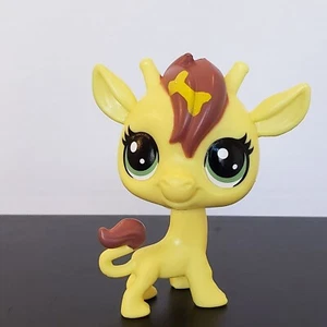 Littlest Pet Shop gelbe Giraffe - Hasbro - klassische Größe - Bild 1 von 3