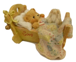 Enesco Cherished Teddies "Cradled With Love" Baby Bear with box 911356 FMJ9T - Picture 1 of 12