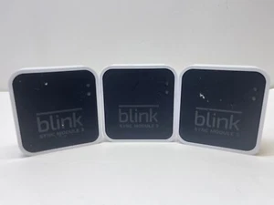 3 Pcs Blink BSM00400U Sync Module 2 For Smart Security System No Cord & Adapter. - Picture 1 of 3
