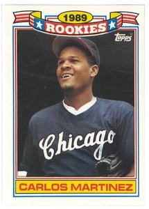 CARLOS MARTINEZ TOPPS 1990 ROOKIES 1989 COMMEMORATIVE SET Card 19 Of 33 - Picture 1 of 3