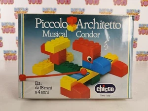 Small Musical Architect Condor 1-4 Years Chicco New Vintage Constructions - Picture 1 of 5