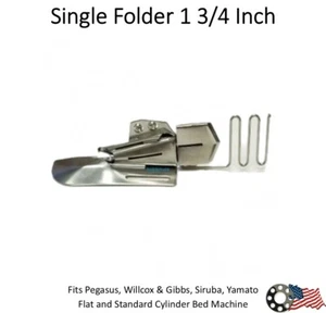 Coverstitch Folder size 1 3/4 Single Fold CB-3F Binder - Picture 1 of 5