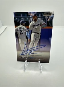 2023 Topps Stadium Club Jerar Encarnacion RC On Card Auto Marlins #SCBA-JE - Picture 1 of 1