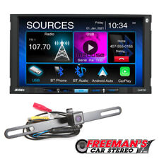 Jensen CAR710-BC 2-DIN Digital Media Stereo CarPlay/Android Auto/BackUp Cam