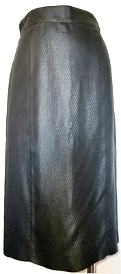 Falda lápiz Narciso Rodriguez negra con cremallera trasera talla 4 nueva con etiquetas Foto 1 de 4