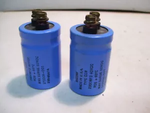 NEU 2 STÜCK MALLORY CGR232U040R2C KONDENSATOR 2300UF 40WVDC P3668 - Bild 1 von 2