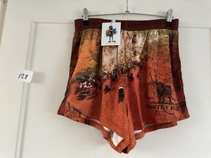 BNWT Aussie Footy Shorts Muster Outback Size M Medium - Picture 1 of 3
