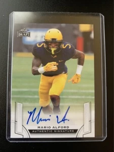 2015 Leaf Draft Autographs #BAMA1 Mario Alford Bengals - Bild 1 von 2