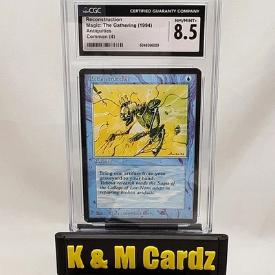 MTG - Antiquities - Reconstruction - Graded - CGC 8.5 - Vintage - Image 1 of 4