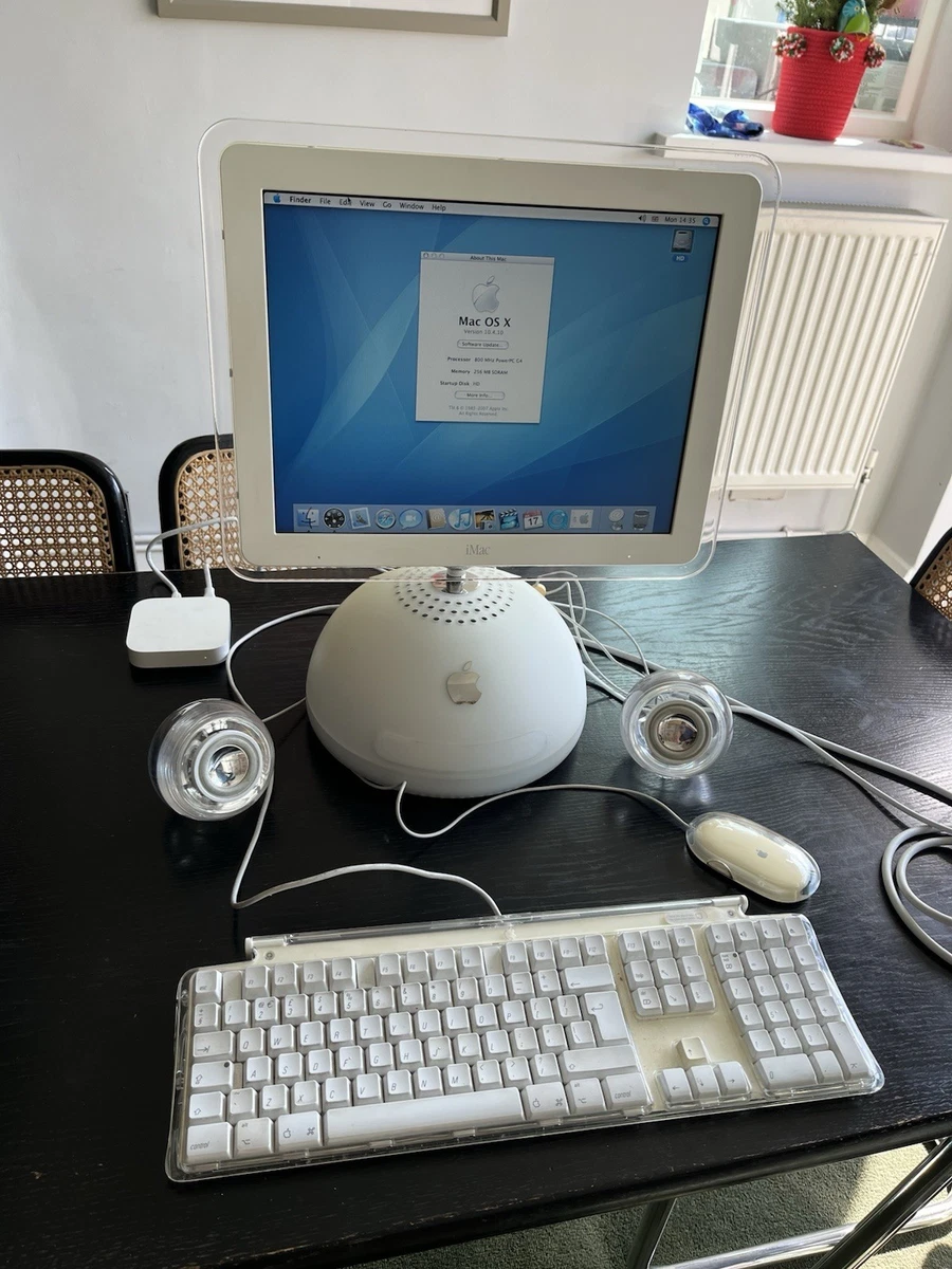 起動。液晶表示無し】Apple iMac G4 17インチ PowerPC G4 1GHz CPU