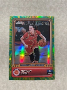 Morgan Cheli 2024 Topps Chrome McDonald's AA Tie Dye Refractor /25 - Picture 1 of 2