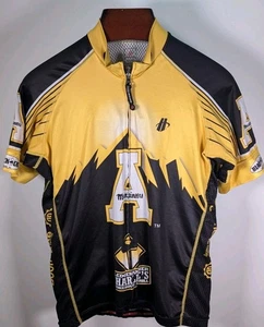 Appalachian St. Mountaineers - Yellow / Black Cycling Apparel XL JERSEY - Picture 1 of 6