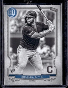 2020 Topps Gypsy Queen #70 Bobby Bradley Black & White #/50 - Picture 1 of 2