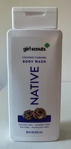Native - Limited Edition Girl Scouts Cookie Coconut Caramel Body Wash - Picture 1 of 5