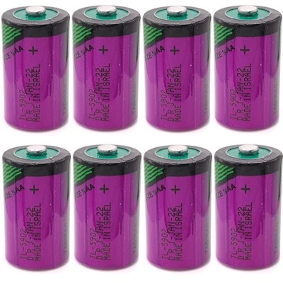 8Pcs TL-5902 1/2AA 3.6V 1200mAh Battery For Tadiran ER14250 SL350/750 Battery US - Image 1 of 4