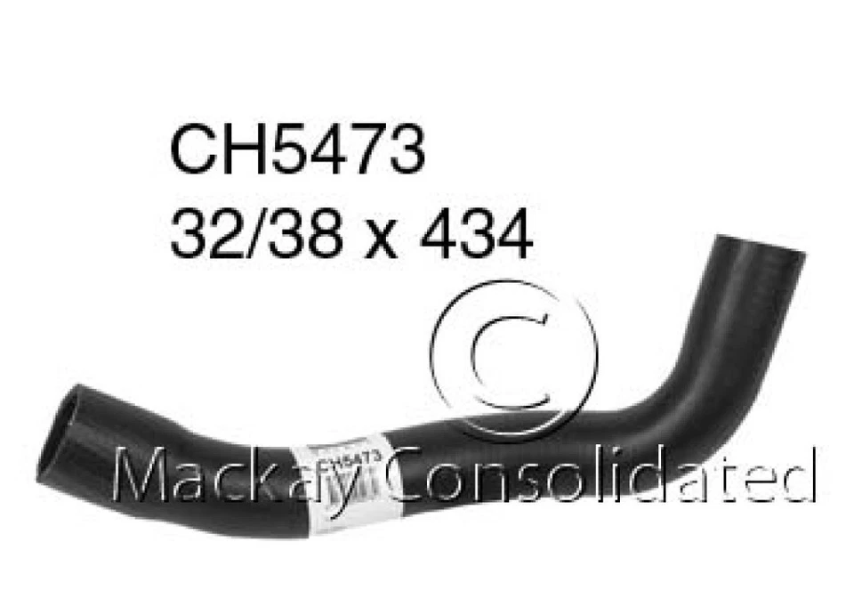 RADIATOR LOWER HOSE FOR HOLDEN COMMODORE VE VF 6.0L LS2 L76 L77 6.2L LS3 2/09-ON - Image 1 of 1