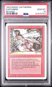 1994 MTG Magic EARTHBIND, Revised Ed. PSA 10- Gem Mint! LOW POP (52) - Picture 1 of 2
