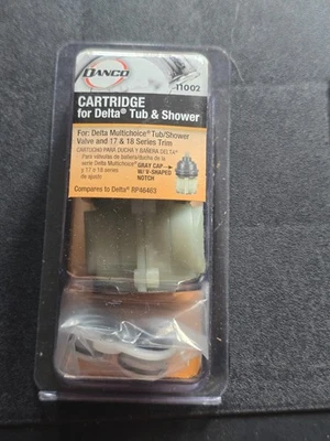 ✅ Cartucho Danco 11002 serie 17/18 gris para válvula de bañera/ducha Delta multichoice Foto 1 de 4
