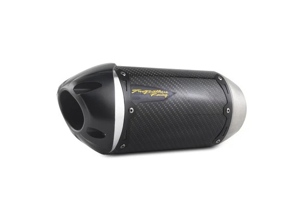 Two Brothers S1R Slip-On Muffler Carbon Fiber for Yamaha YZF-R3 2015-2023 - Image 1 of 1