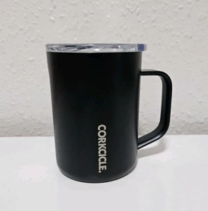CORKCICLE Stainless Steel Mug 16oz Matt Black - Picture 1 of 6