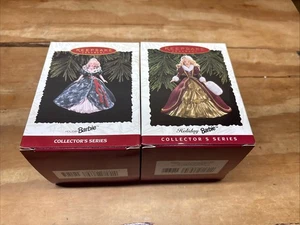 ¡Oferta! Hallmark Holiday Barbies 3 y 4 Collector's Series Keepsakes 1995-1996 -NUEVO EN CAJA - Imagen 1 de 20