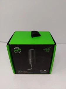 Microphone de streaming USB Razer Seiren X : qualité professionnelle - choc intégré - Photo 1/5
