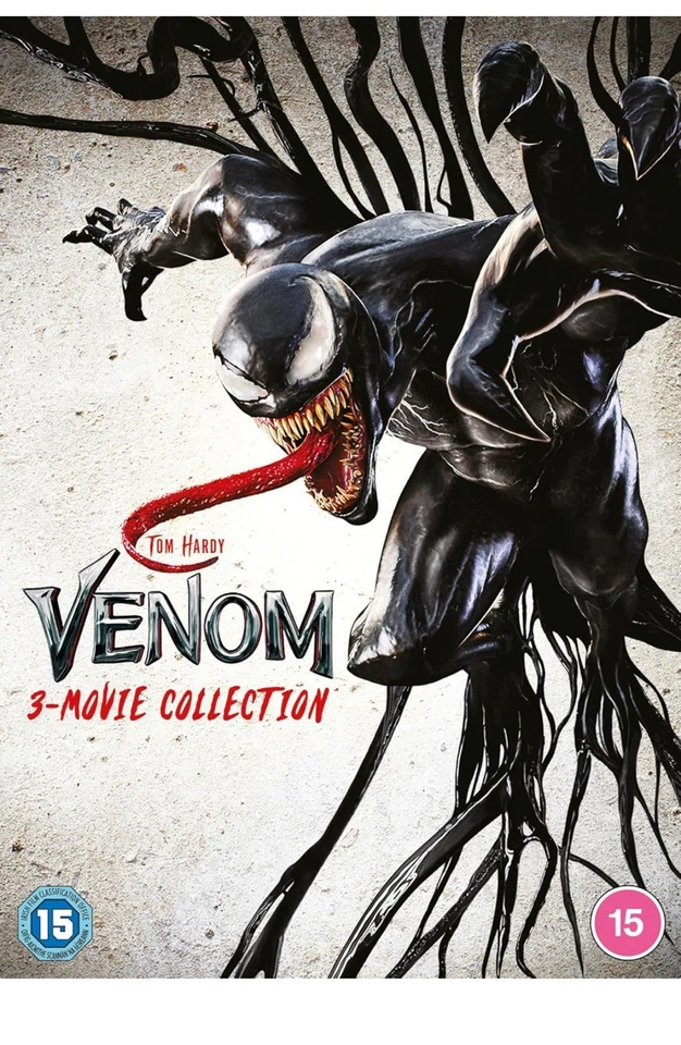 Venom: 3-movie Collection DVD (2025) Tom Hardy, Fleischer (DIR) cert 15 3 discs - Image 1 of 2