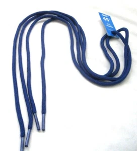 Premium 45" Round Dark Blue Design Rockabilly Punk Shoe laces Shoelaces-New! - Picture 1 of 1