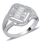 1.13Carat Diamond Ring with Diamonds in Baguette Cut