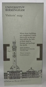 University of Birmingham - Visitor's Map - 2009 - Picture 1 of 3