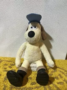 Peluche Wallace & Gromit Curse Of The Were Rabbit ANTIPESTO Gromit GOSH SÚPER RARO - Imagen 1 de 19