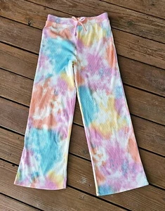 Self Esteem NWT Girls L-14  Comfy Soft Pants Pull On Stretch Waist Colorful - Picture 1 of 9