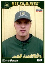 2005 Mat-Su Miners Choice #8 Wayne Daman Beaver Washington WA Baseball Card