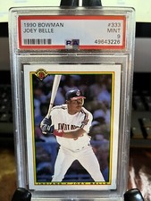 1990 Bowman #333 Joey Belle Rookie PSA 9 Mint Cleveland Indians