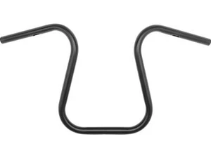 Highway Hawk Moto Motorcycle Anfora Handlebar Black Powder Coated - 40 x 1 Inch - Picture 1 of 4